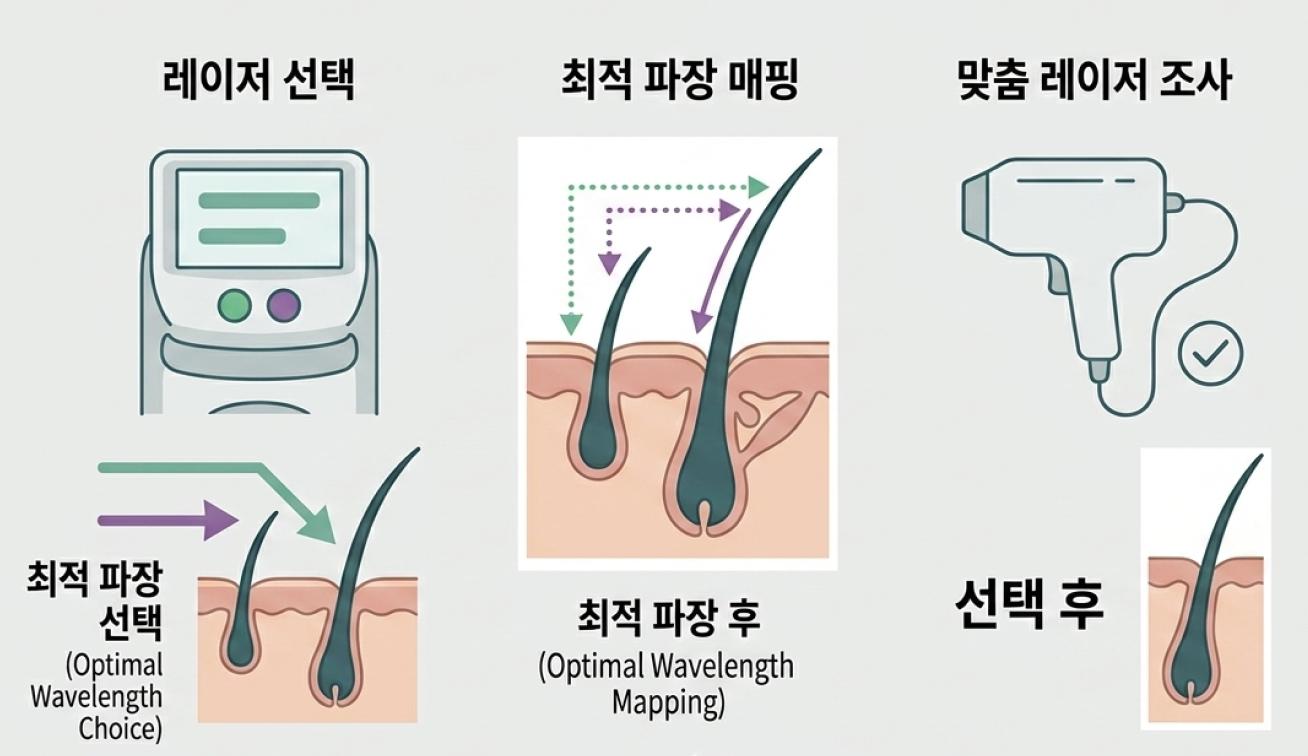 레이저 선택